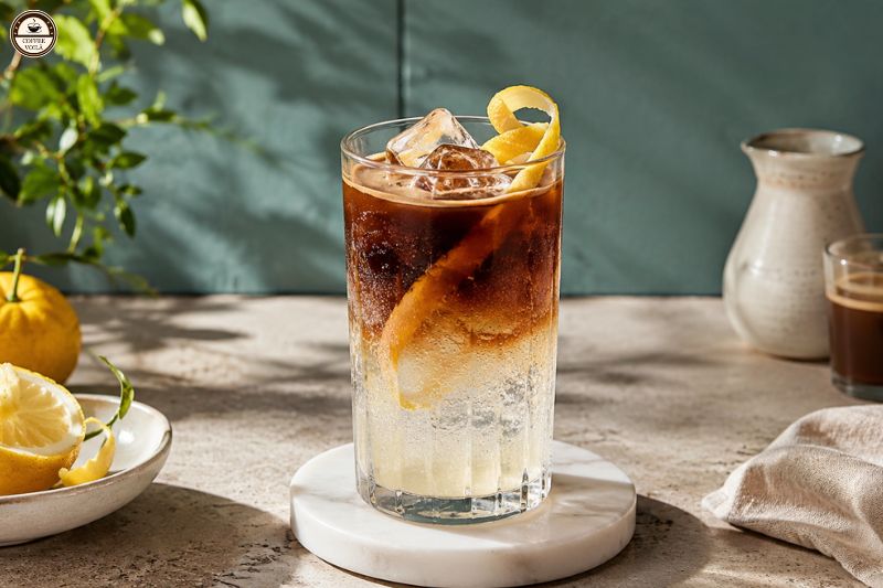 Yuzu Vanilla Espresso Tonic