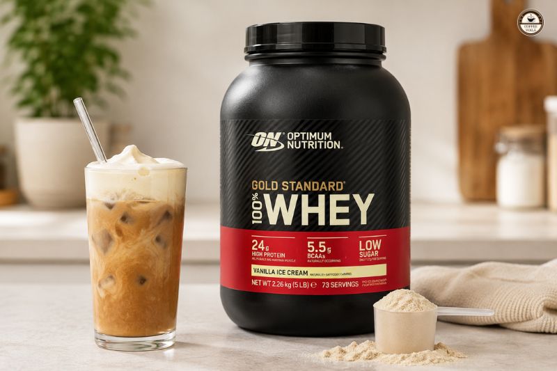 Protein Cold Foam Optimum Nutrition vanilla whey