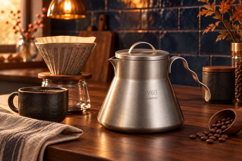 Hario Outdoor V60 Metal Coffee Server 