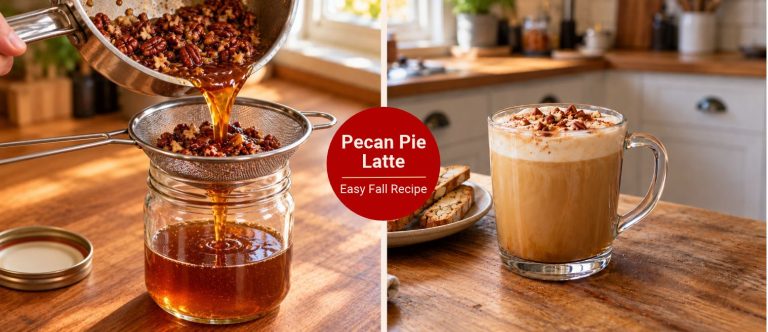 Pecan Pie Latte Recipe: A Cozy Homemade Fall Coffee
